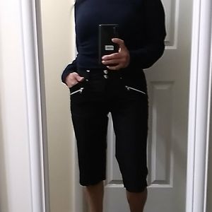 Daily Sports Women's Black Bermuda Short